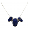 Colier din argint cu lapis lazuli - Madammi.ro