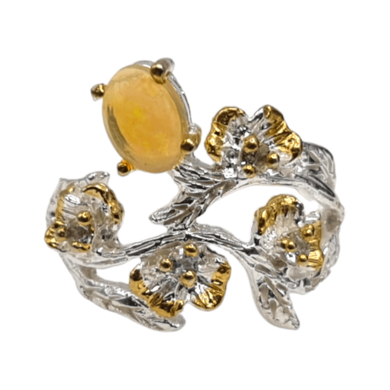 Inel argint cu opal si topaz - Madammi.ro Inel argint cu opal si topaz - Madammi.ro