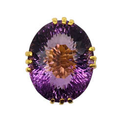 Inel argint cu ametist 45ct - Madammi.ro