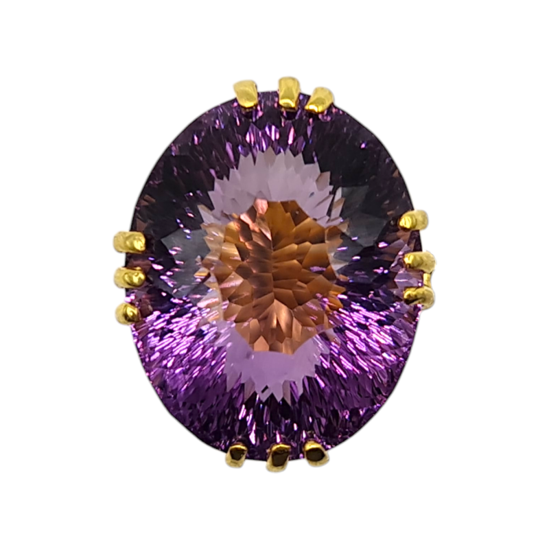 Inel argint cu ametist 45ct - Madammi.ro