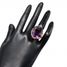 Inel argint cu ametist 45ct - Madammi.ro
