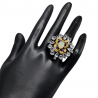 Inel argint cu opal si topaz - Madammi.ro