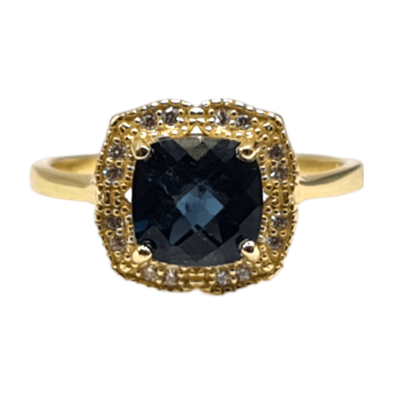 Inel din argint cu London topaz  - Madammi.ro