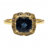 Inel din argint cu London topaz  - Madammi.ro