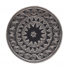 Inel masiv din argint cu aspect vintage - mandala- India - Madammi.ro