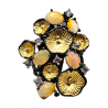 Inel argint cu opal si topaz - Madammi.ro