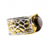 Inel argint cu opal si topaz - Madammi.ro