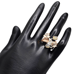Inel argint cu opal si topaz - Madammi.ro