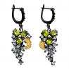 Set din argint cu topaz si peridot - Madammi.ro