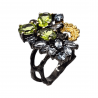 Set din argint cu topaz si peridot - Madammi.ro