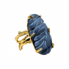 Inel argint cu opal albastru 30ct- Madammi.ro