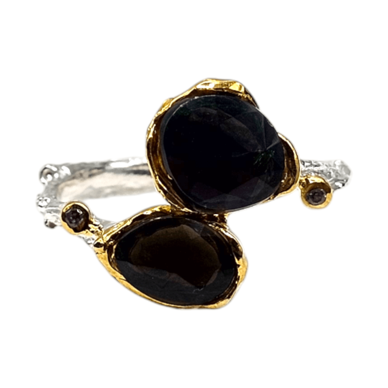 Inel argint cu opal negru - Madammi.ro Inel argint cu opal negru - Madammi.ro
