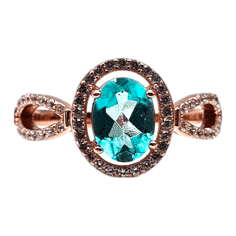 Inel argint cu topaz albastru - Madammi.ro Inel argint cu topaz albastru - Madammi.ro