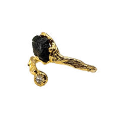 Inel argint cu crom diopsid - Madammi.ro