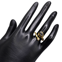 Inel argint cu crom diopsid - Madammi.ro