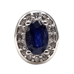 Inel argint cu safir - Madammi.ro