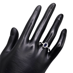 Inel argint cu safir - Madammi.ro