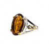 Inel argint cu citrin 15ct- Madammi.ro