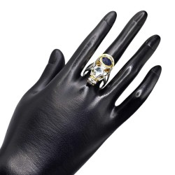 Inel argint cu safir - Madammi.ro