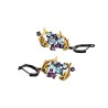Set din argint cu topaz, turmalina, spinel si rodolit - Madammi.ro