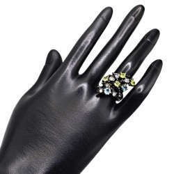 Set din argint cu topaz si peridot - Madammi.ro