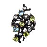 Set din argint cu topaz si peridot - Madammi.ro
