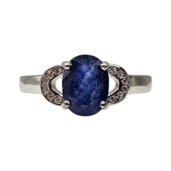 Inel argint cu safir - Madammi.ro