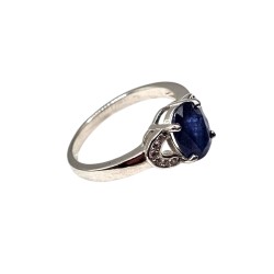 Inel argint cu safir - Madammi.ro