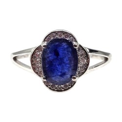 Inel argint cu safir - Madammi.ro