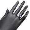 Inel argint cu safir - Madammi.ro
