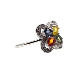 Inel argint cu safir - Madammi.ro