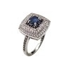 Inel argint cu safir - Madammi.ro