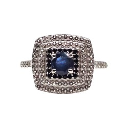 Inel argint cu safir - Madammi.ro