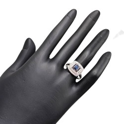 Inel argint cu safir - Madammi.ro
