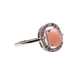 Inel argint cu opal - Madammi.ro