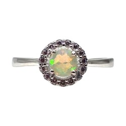 Inel argint cu opal - Madammi.ro