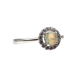 Inel argint cu opal - Madammi.ro