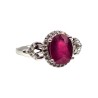 Inel argint cu rubin - Madammi.ro