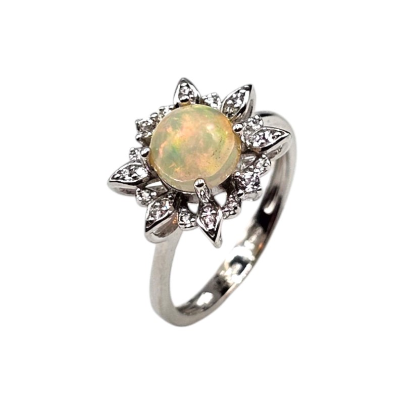 Inel argint cu opal - Madammi.ro