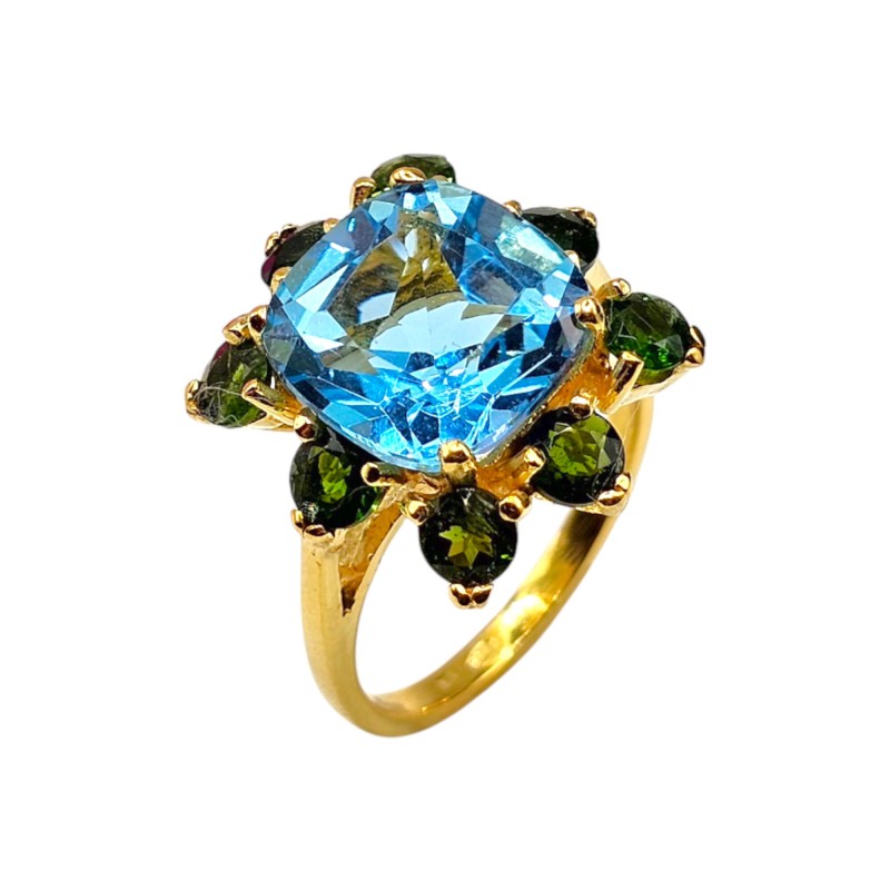 Inel argint cu topaz - Madammi.ro Inel argint cu topaz - Madammi.ro