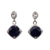 Set din argint cu safir - Madammi.ro