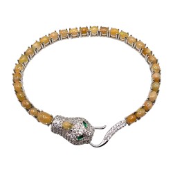 Bratara argint cu opal - Madammi.ro
