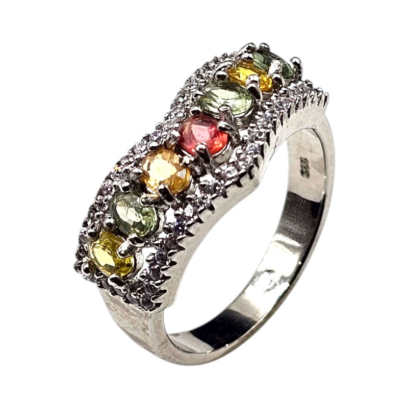Inel argint cu safir - Madammi.ro