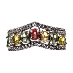 Inel argint cu safir - Madammi.ro