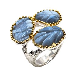 Inel argint cu opal - Madammi.ro