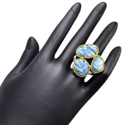 Inel argint cu opal - Madammi.ro