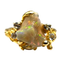 Inel argint cu opal - Madammi.ro
