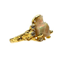 Inel argint cu opal - Madammi.ro