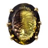 Inel argint cu cuart lemon 43ct - Madammi.ro