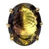 Inel argint cu cuart lemon 43ct - Madammi.ro